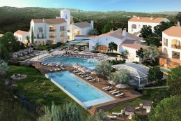 Top quality apartment with pool in new world leading golf development near Loule